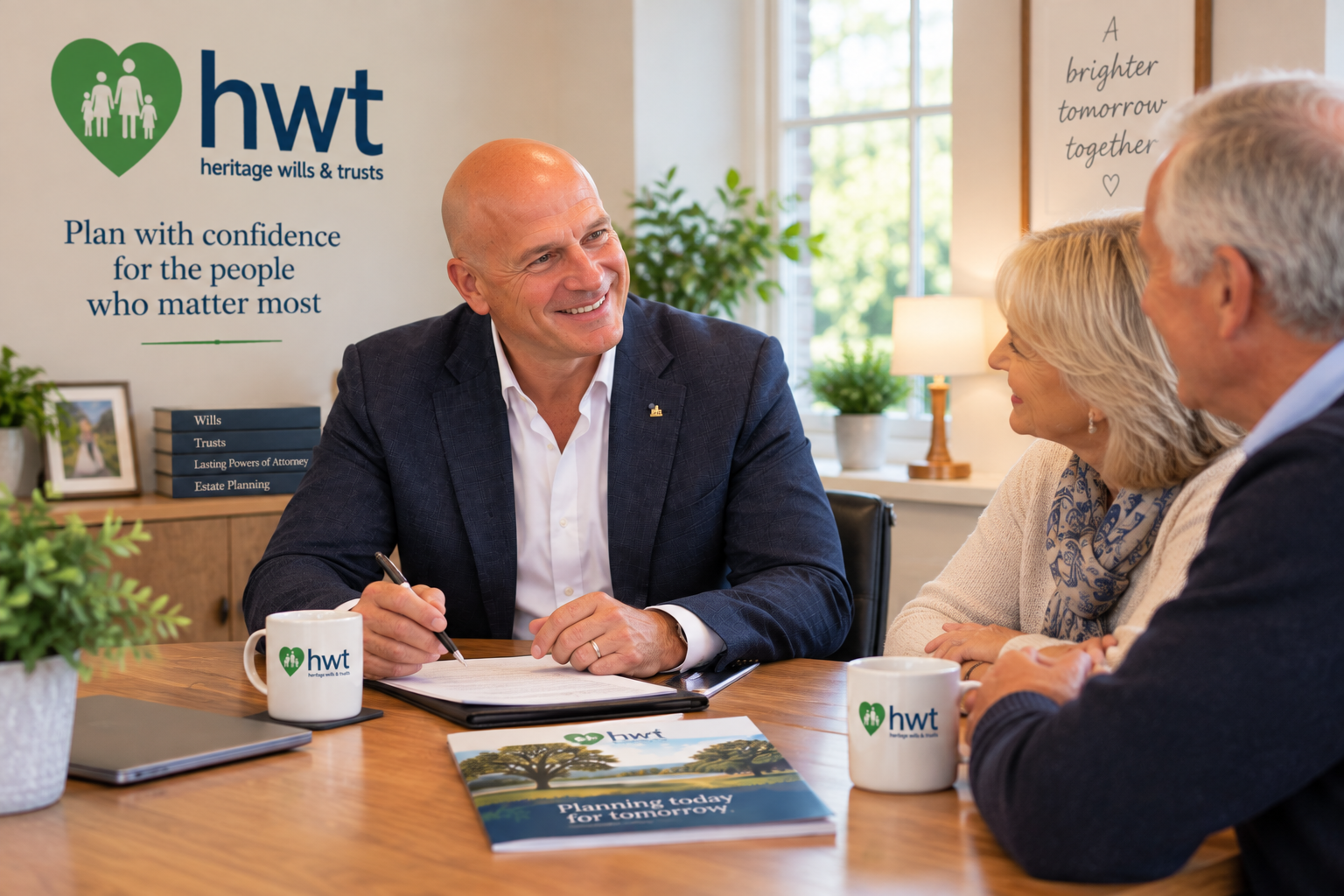 HWT consultation with clients